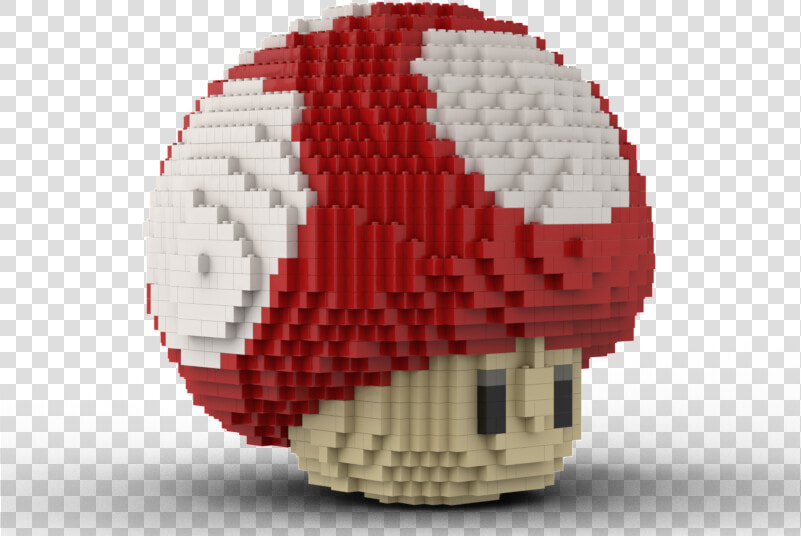 Lego Super Mushroom Building Instruction  HD Png DownloadTransparent PNG