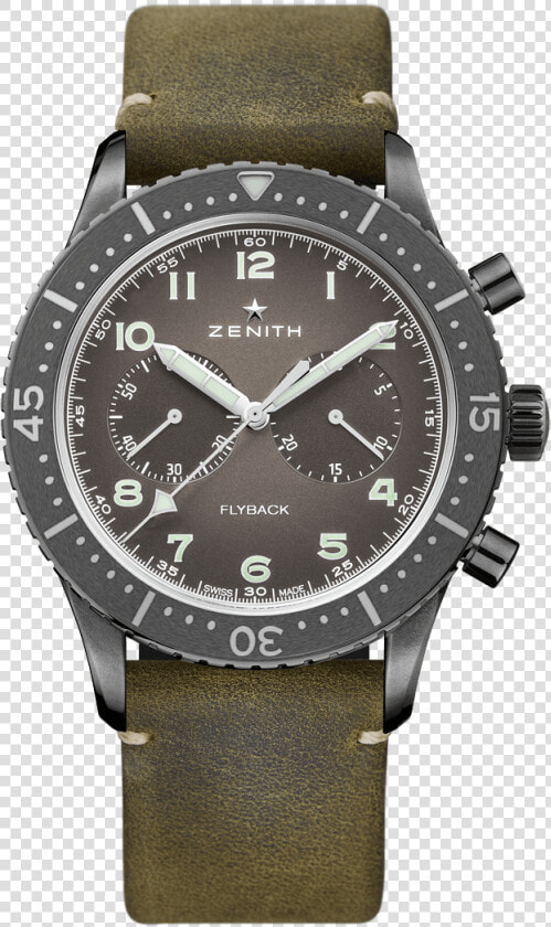 New Zenith Pilot Cronometro Tipo Cp 2 Flyback  HD Png DownloadTransparent PNG