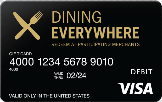 Visa Dining Card   Visa  HD Png DownloadTransparent PNG