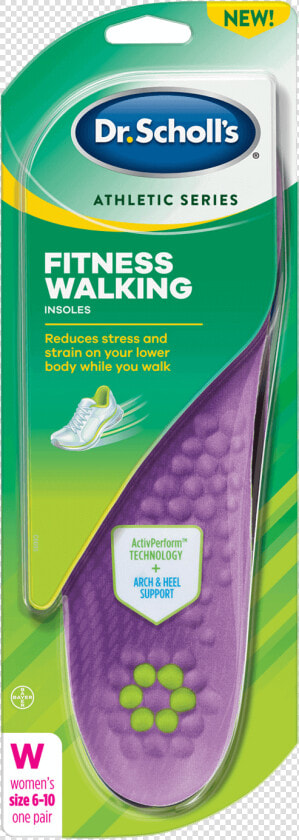 Front Of Dr   Dr Scholl  39 s Walking Insoles  HD Png DownloadTransparent PNG