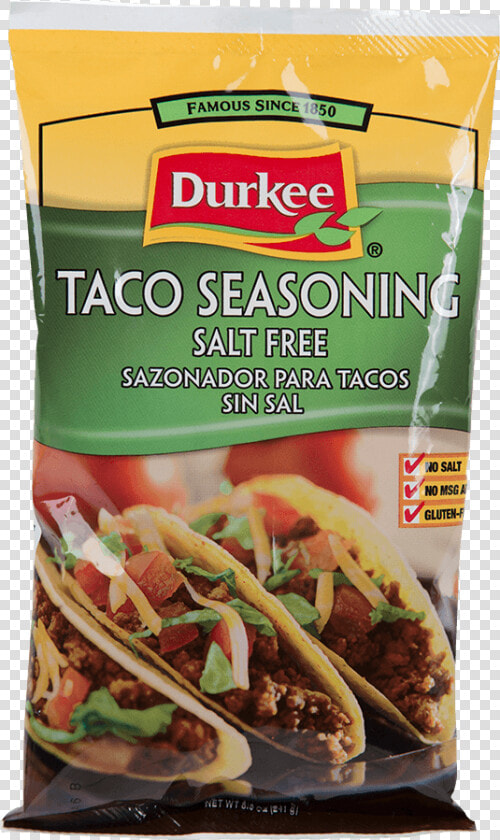 Image Of Taco Seasoning  Salt free   Convenience Food  HD Png DownloadTransparent PNG