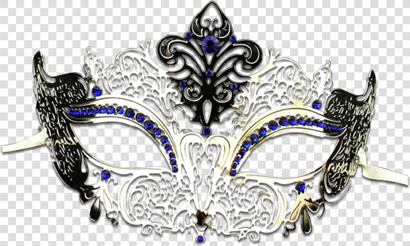 Silver Series Women S Laser Cut Metal Venetian Masquerade   Mask  HD Png DownloadTransparent PNG