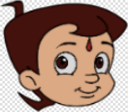 Hungry Face Chota Bheem Free Transparent Clipart Images   Chhota Bheem Face Drawing  HD Png DownloadTransparent PNG