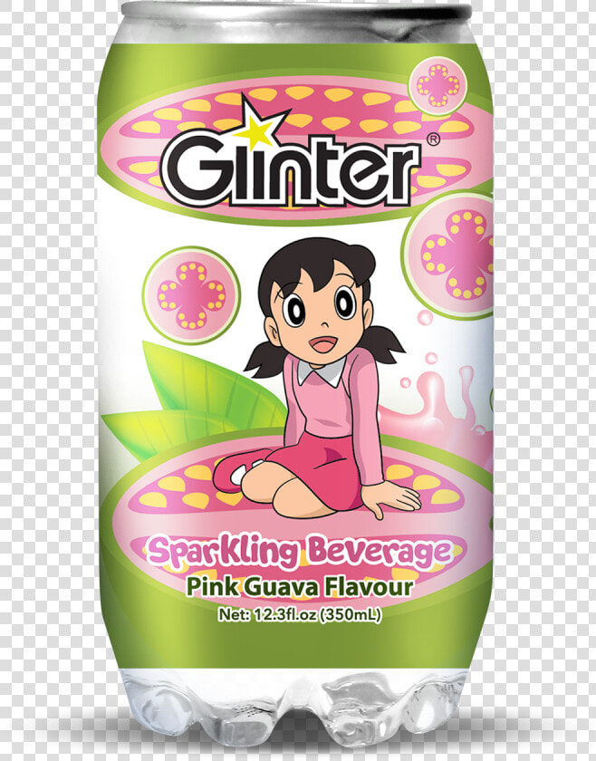 Glinter Doraemon Blueberry Flavour 350ml  HD Png DownloadTransparent PNG