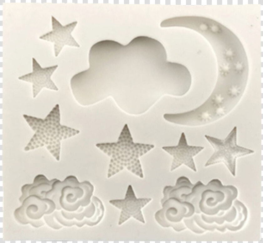 Moldes De Estrellas Nubes Y Lunas  HD Png DownloadTransparent PNG