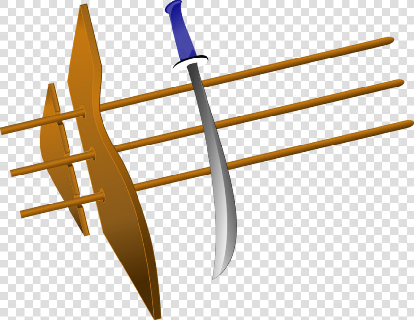 Angle yellow pitchfork   Sword  HD Png DownloadTransparent PNG