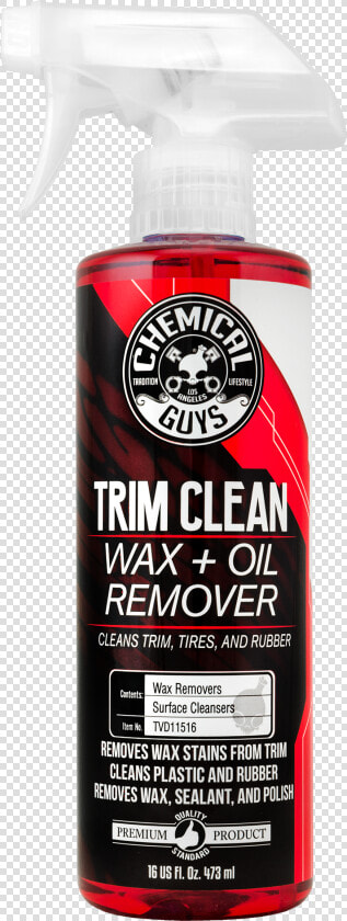 Trim Clean Wax And Oil Remover   Chemical Guys Tvd11504 Trim Clean Wax And Oil Remover  HD Png DownloadTransparent PNG