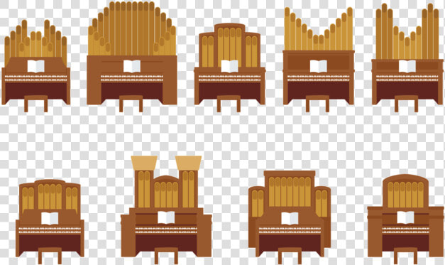 Pipe Organ Vector   Organ Vector  HD Png DownloadTransparent PNG