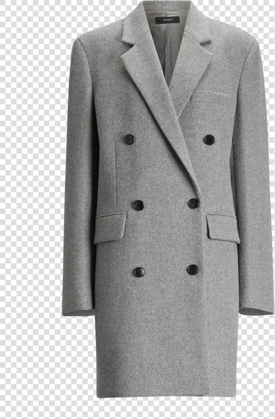 Joseph  Elkins Giant Chevron Coat  In Grey   Coat Chevron  HD Png DownloadTransparent PNG