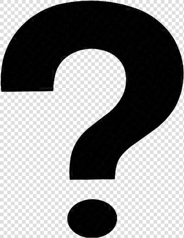 Question Mark Png   Question Mark Black And White  Transparent PngTransparent PNG