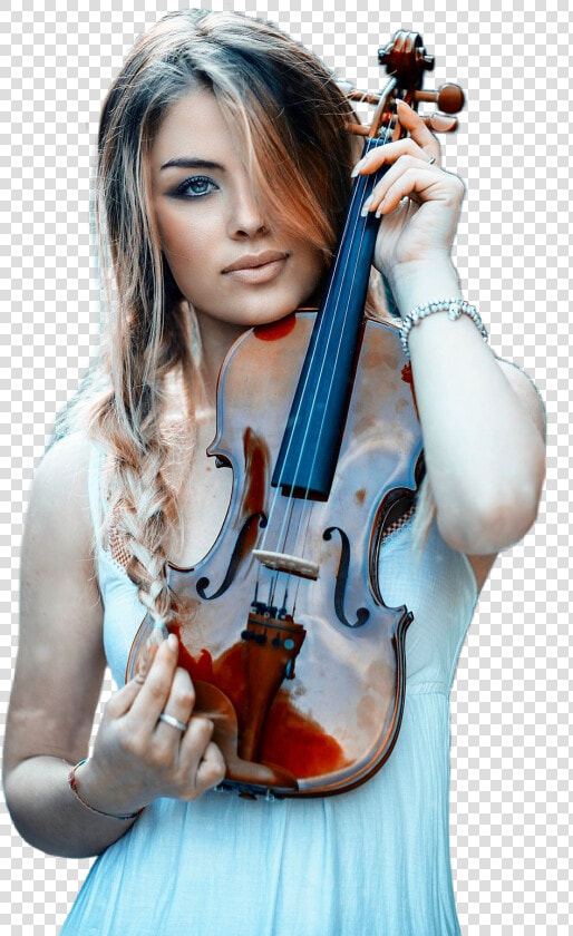 Violinist violin Challenge   عکس دختر با ویولن  HD Png DownloadTransparent PNG