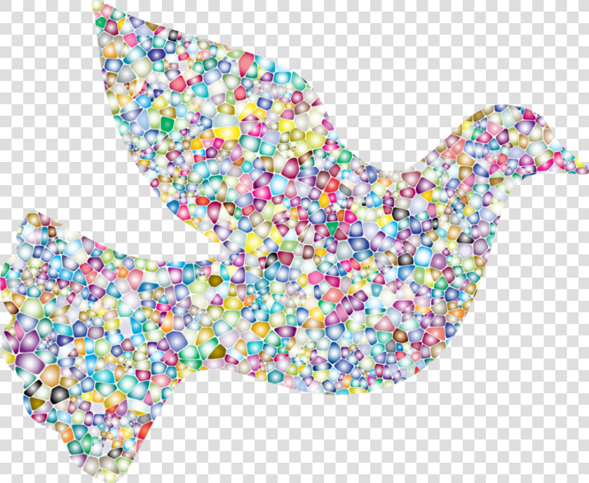 Party Supply sprinkles pigeons And Doves   Dove Of Peace Coloured  HD Png DownloadTransparent PNG