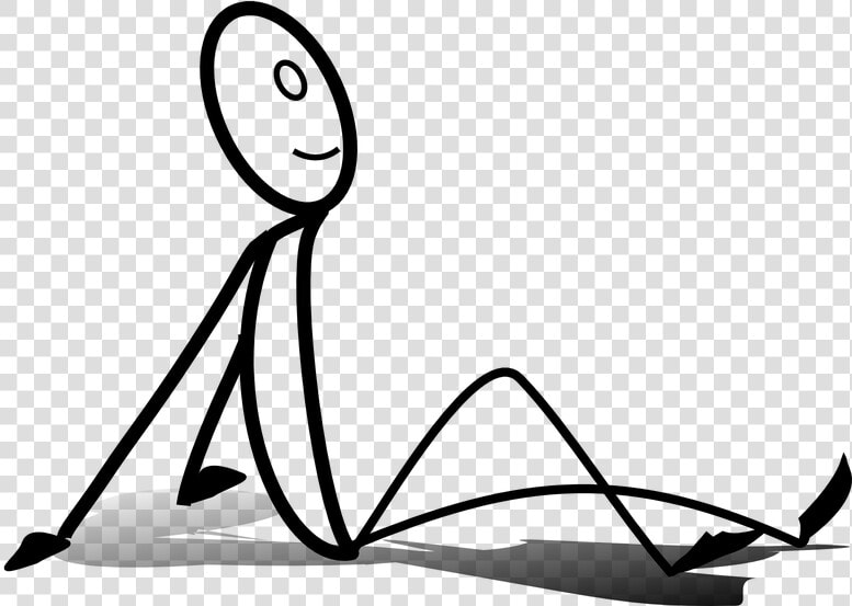 Stick Figure Png   Draw Stick Figures Sitting Down  Transparent PngTransparent PNG