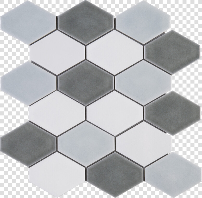 Multile  Handmade Diamond Shape Grey Ceramic Mosaic  HD Png DownloadTransparent PNG