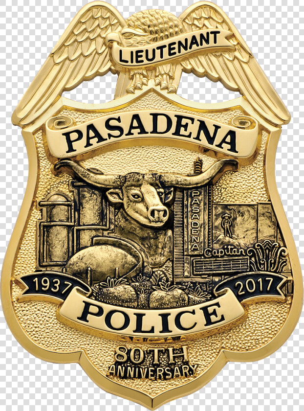 Pasadena Texas Police Badges  HD Png DownloadTransparent PNG