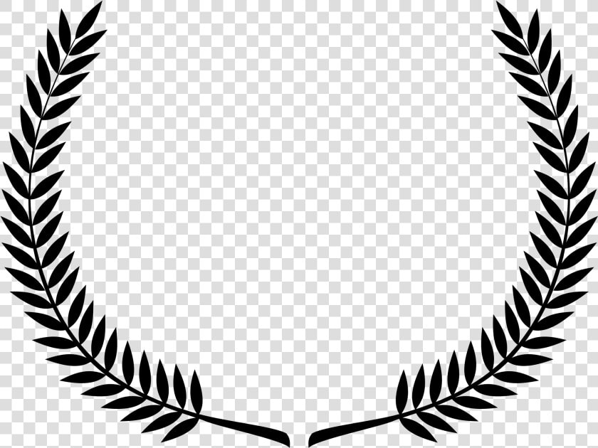 Clipart Laurel Wreath Black   Black Laurel Wreath Png  Transparent PngTransparent PNG