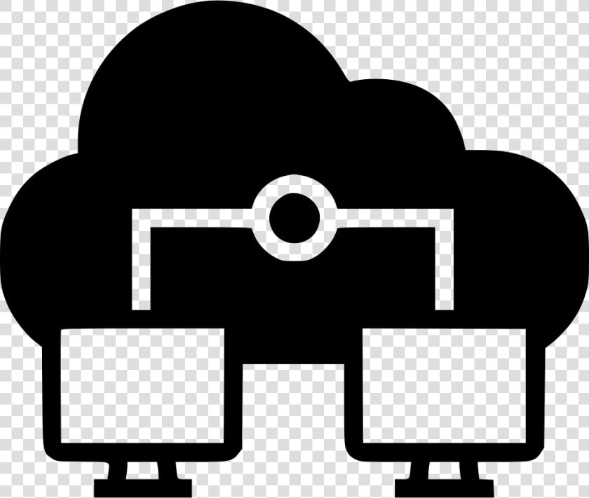 Two Cloud Computing   Connect Icon Cloud  HD Png DownloadTransparent PNG