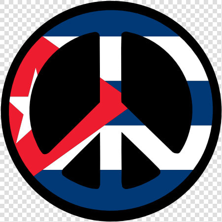 Cuba Flag Peace Symbol Fav Wall Paper Background 555px   Paper  HD Png DownloadTransparent PNG