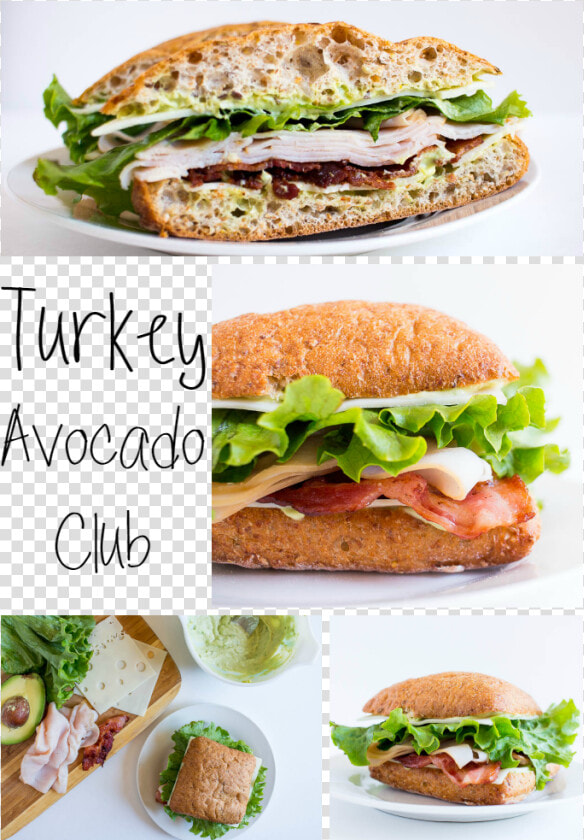 Turkey Avocado Club Turkey Club Sandwich  Fresh Turkey    Fast Food  HD Png DownloadTransparent PNG