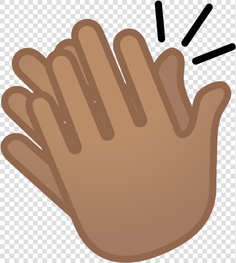 Clapping Hands Medium Skin Tone Icon   Clapping Emoji Transparent Background  HD Png DownloadTransparent PNG