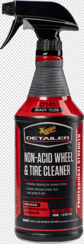 Meguiar’s Non acid Wheel  amp  Tire Cleaner Clean Tires   Bottle  HD Png DownloadTransparent PNG