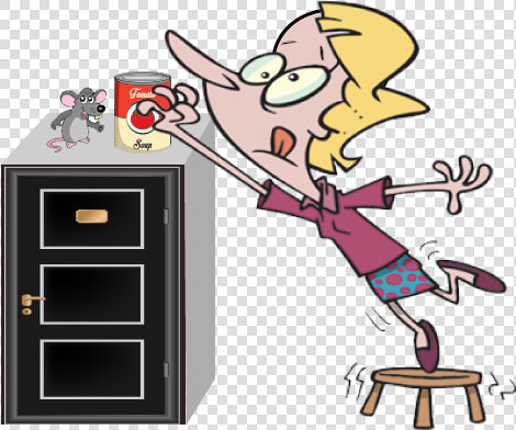 Mouse Almost Kills Woman In Dayton Ohio Cartoon Image   Cartoon Reaching  HD Png DownloadTransparent PNG