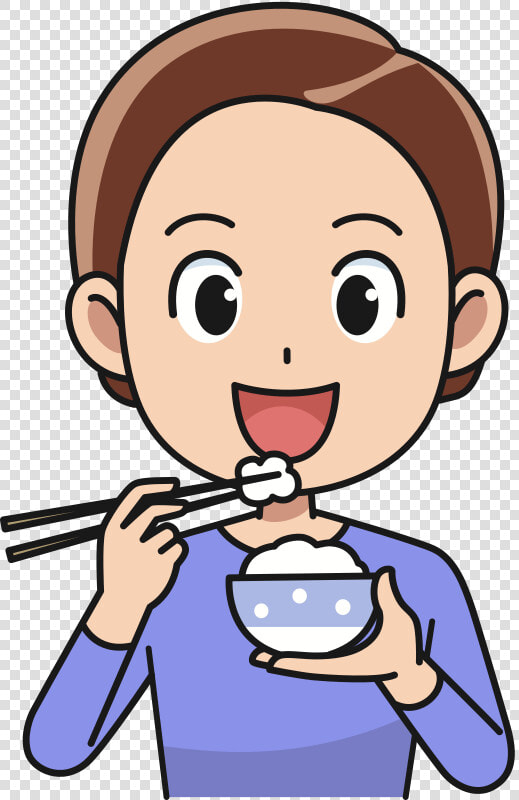 Man Eating Rice Medium   Eat Clipart Png  Transparent PngTransparent PNG