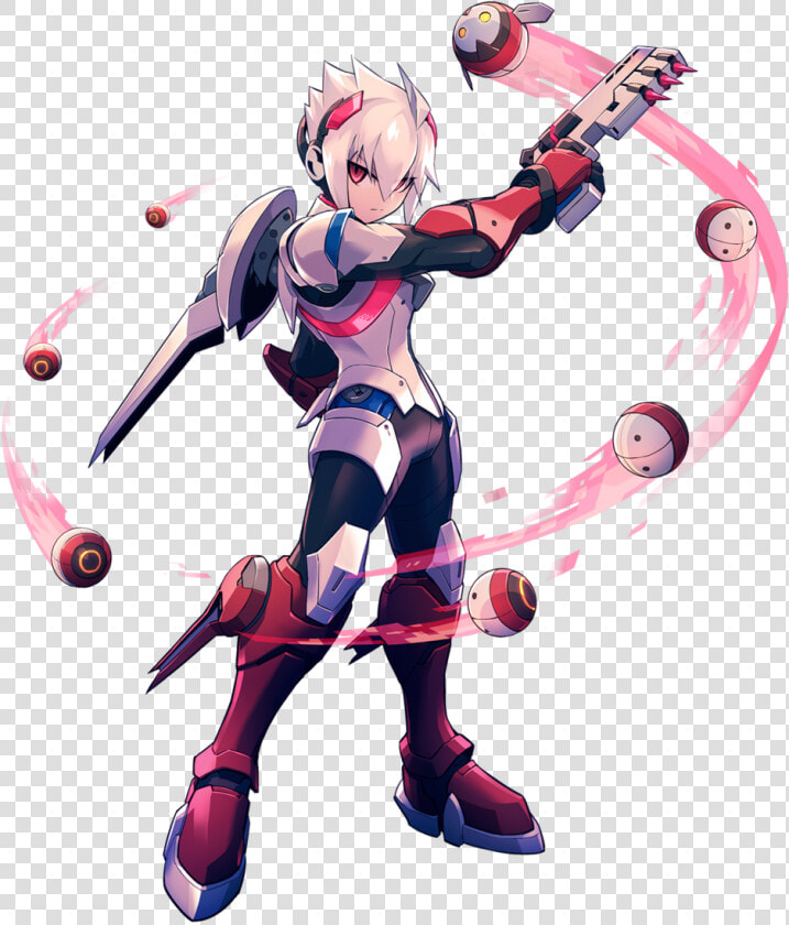 Yuuma Uchida） The Young Man Known As The Luminous Avenger   Gunvolt Chronicles Luminous Avenger Ix Characters  HD Png DownloadTransparent PNG