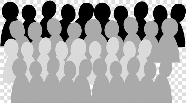 Crowd   Clipart Of Crowd  HD Png DownloadTransparent PNG