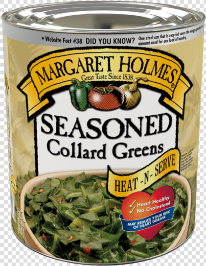 Margaret Holmes Seasoned Collard Greens   Margaret Holmes Green Beans  HD Png DownloadTransparent PNG