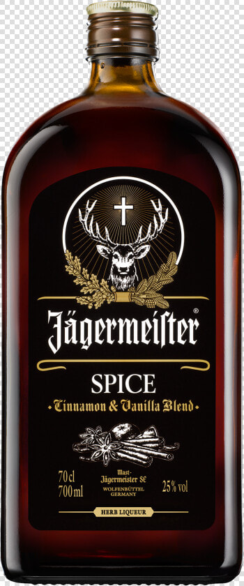 Jägermeister Spiced Liqueur 700ml   Jager Spice  HD Png DownloadTransparent PNG