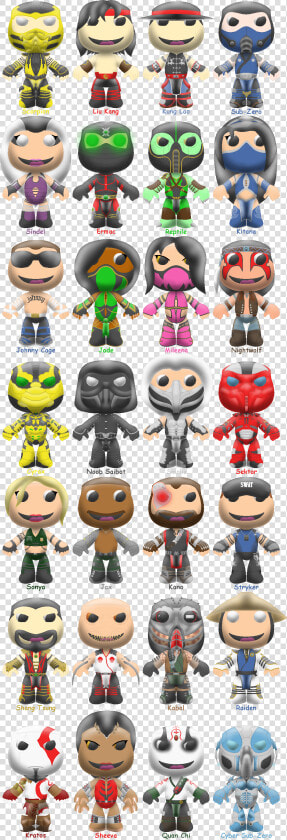 Sackboy Mortal Kombat  HD Png DownloadTransparent PNG