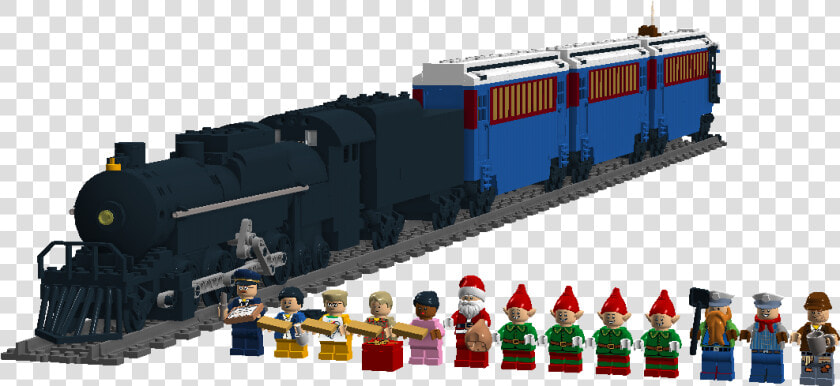 Lego Polar Express Train  HD Png DownloadTransparent PNG