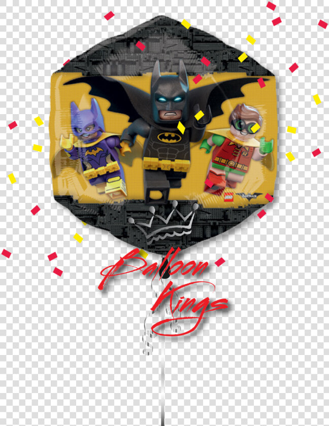 Lego Batman Group   Lego Batman Foil Balloon  HD Png DownloadTransparent PNG