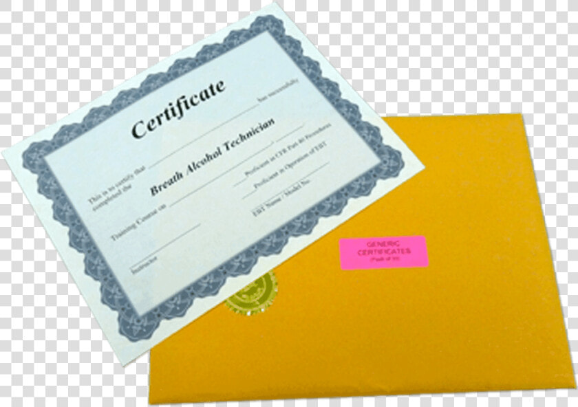 Dot Urine Collector Certificate  HD Png DownloadTransparent PNG