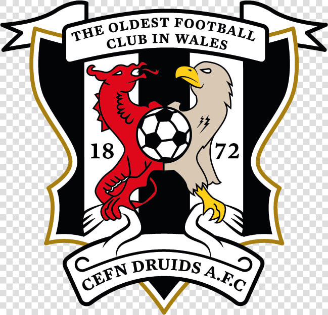 Cefn Druids Marketing Badge Eng   Cefn Druids Fc  HD Png DownloadTransparent PNG