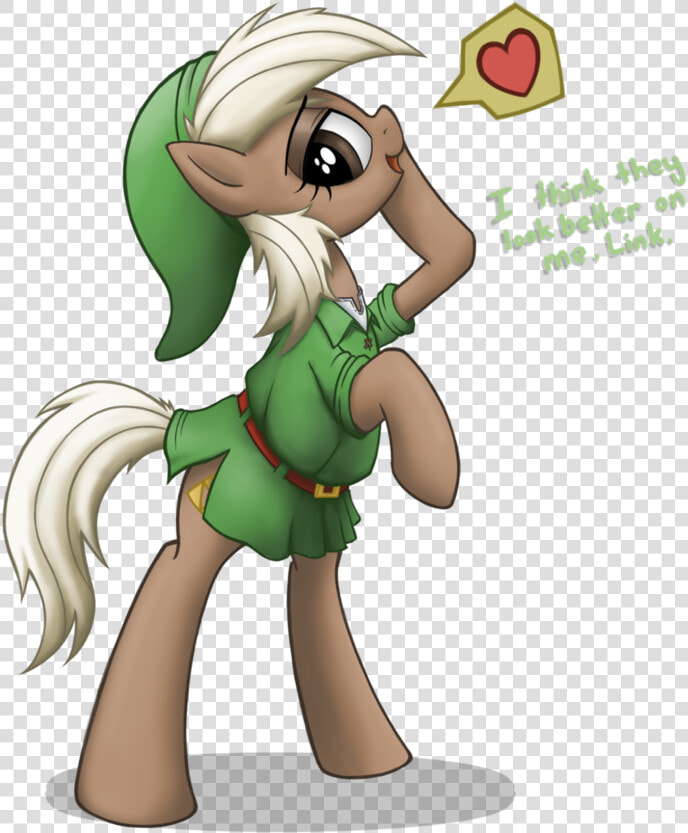 Ihink They Look Belter On Me  Link Pony Princess Celestia   Link And Epona Mlp  HD Png DownloadTransparent PNG