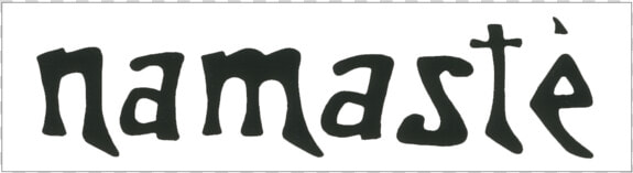 Namaste Sticker   Stencil  HD Png DownloadTransparent PNG