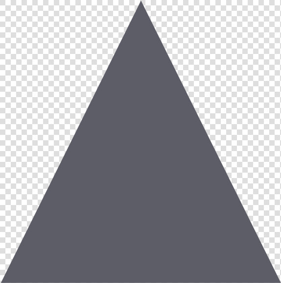 Transparent Grey Triangle Png   Dark Grey Triangle  Png DownloadTransparent PNG