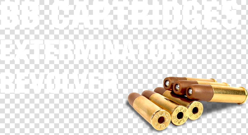 Exterminator Bb Revolver Cartridges   Bullet  HD Png DownloadTransparent PNG