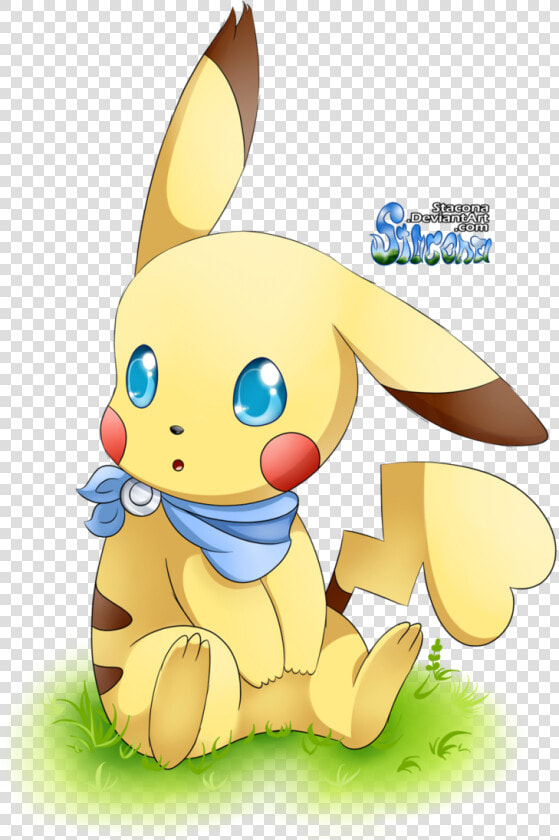 Female Pikachu By Stacona On Deviantart Picture Transparent   Cute Female Pikachu Art  HD Png DownloadTransparent PNG