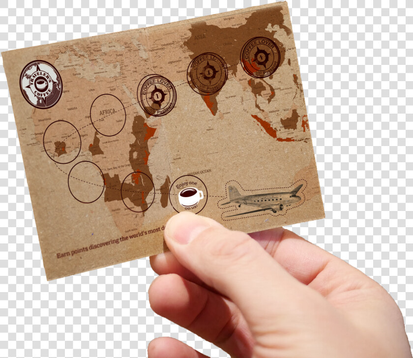 Coffee Lovers Would Receive A Hand Stamp For Each Hot   Map  HD Png DownloadTransparent PNG