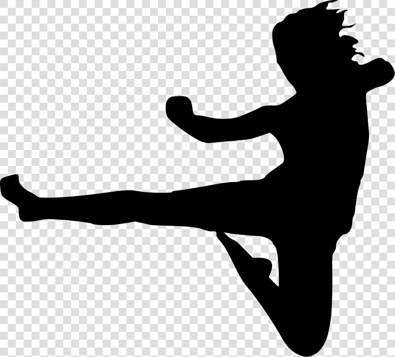 Clip Art Taekwondo Portable Network Graphics Martial   Karate Kick Clipart  HD Png DownloadTransparent PNG