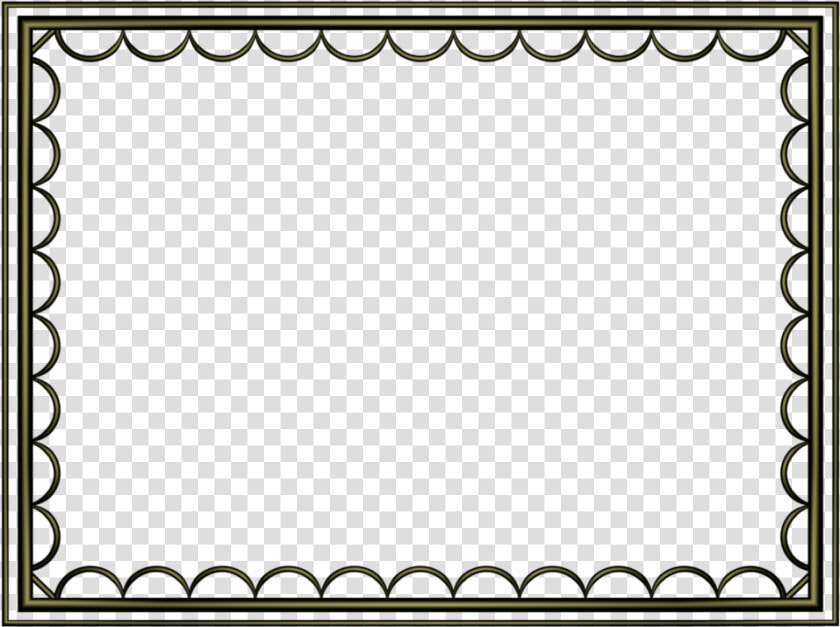 Artistic Loop Border In Shiny Black Color  Rectangular   Newspaper Table Stem Challenge  HD Png DownloadTransparent PNG