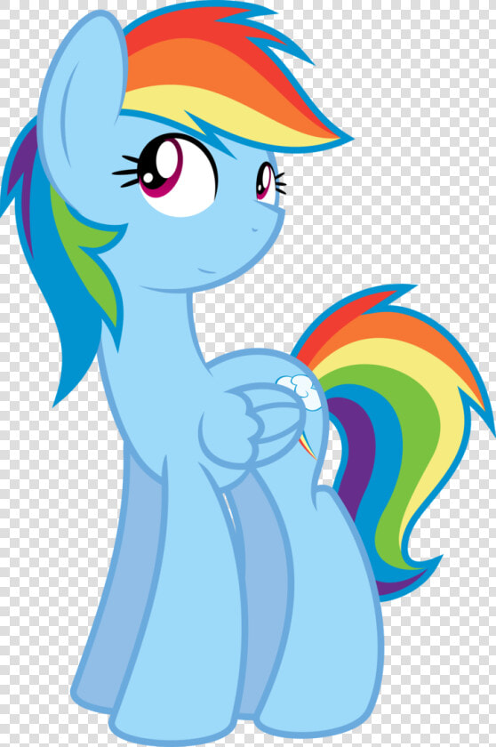 Rainbow Blueblitzie Fan Art Digital Vector Movies   Mane  HD Png DownloadTransparent PNG