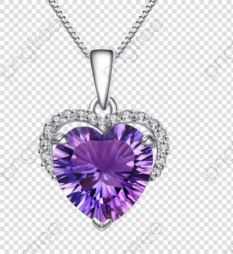 Collier En Diamant Violet  HD Png DownloadTransparent PNG