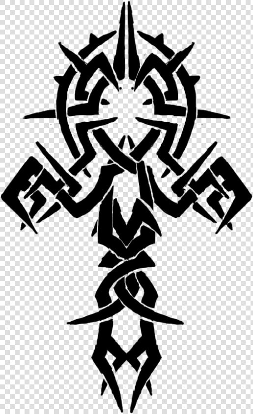 Tribal Unique Design Of Ankh Tattoo   Tribal Tattoo Designs Png  Transparent PngTransparent PNG