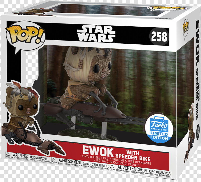 Ewok Speeder Bike Funko  HD Png DownloadTransparent PNG