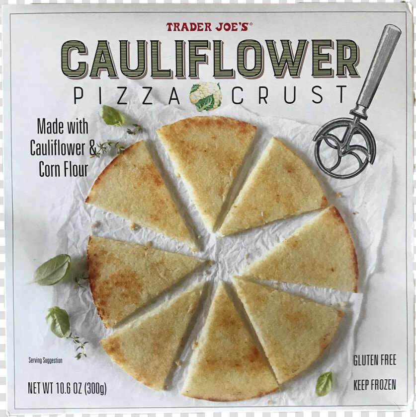 Trader Joe  39 s Cauliflower Pizza Crust Review  HD Png DownloadTransparent PNG