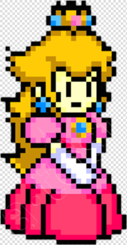  pink  princess  peach  princesspeach  kawaii  mario   Princess Peach 8 Bit  HD Png DownloadTransparent PNG